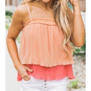 Extraordinary heart orange tank